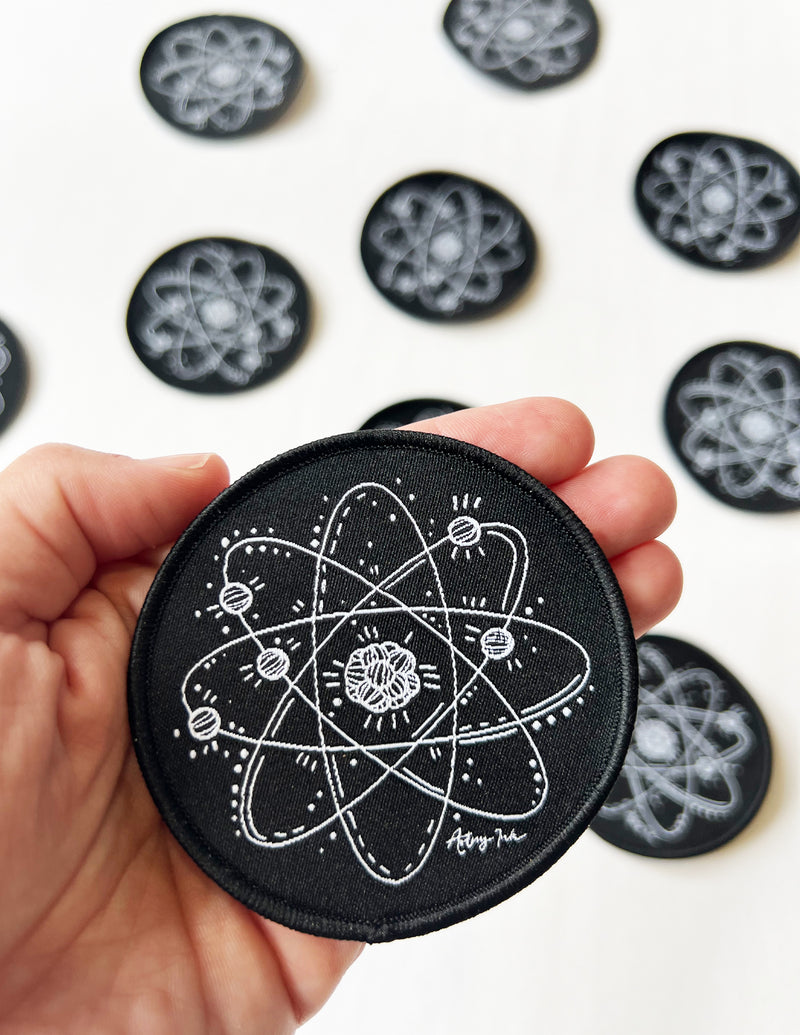 Atom - Iron on Patch