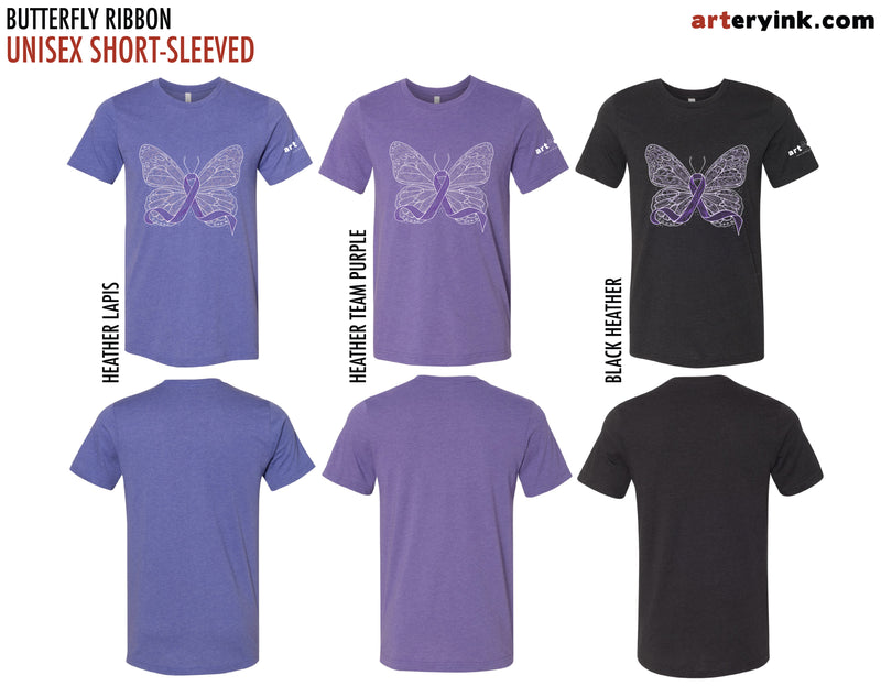 Pancreatic Cancer Awareness / Butterfly Ribbon / Pre-Order