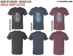 Heart of Chicago / Chicago Flag / Pre-Order