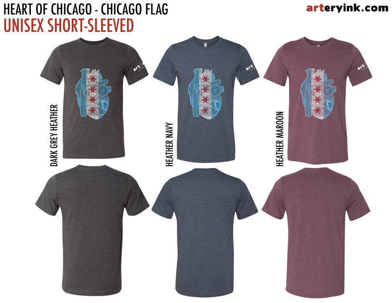 Heart of Chicago / Chicago Flag / Pre-Order