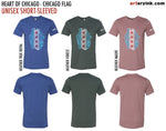 Heart of Chicago / Chicago Flag / Pre-Order