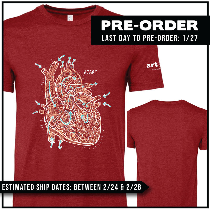 Blood Flow Heart Pre-Order