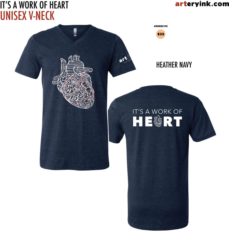 "It's a work of HEART" / Anatomical Heart / Pre-Order