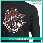 "Health Care Is A Human Right" Track Jacket Pre-Order