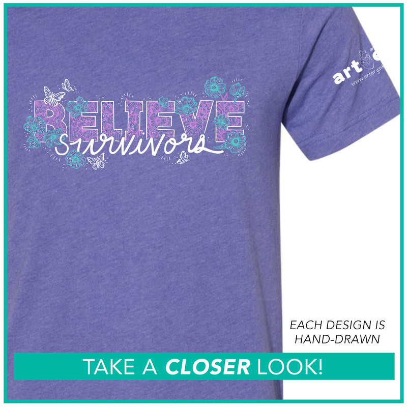 Sexual Assault Awareness Month / "Believe Survivors" / Pre-Order