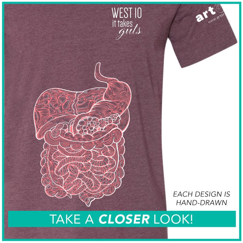 West 10 "It Takes Guts" / Digestive System & Spine / Pre-Order