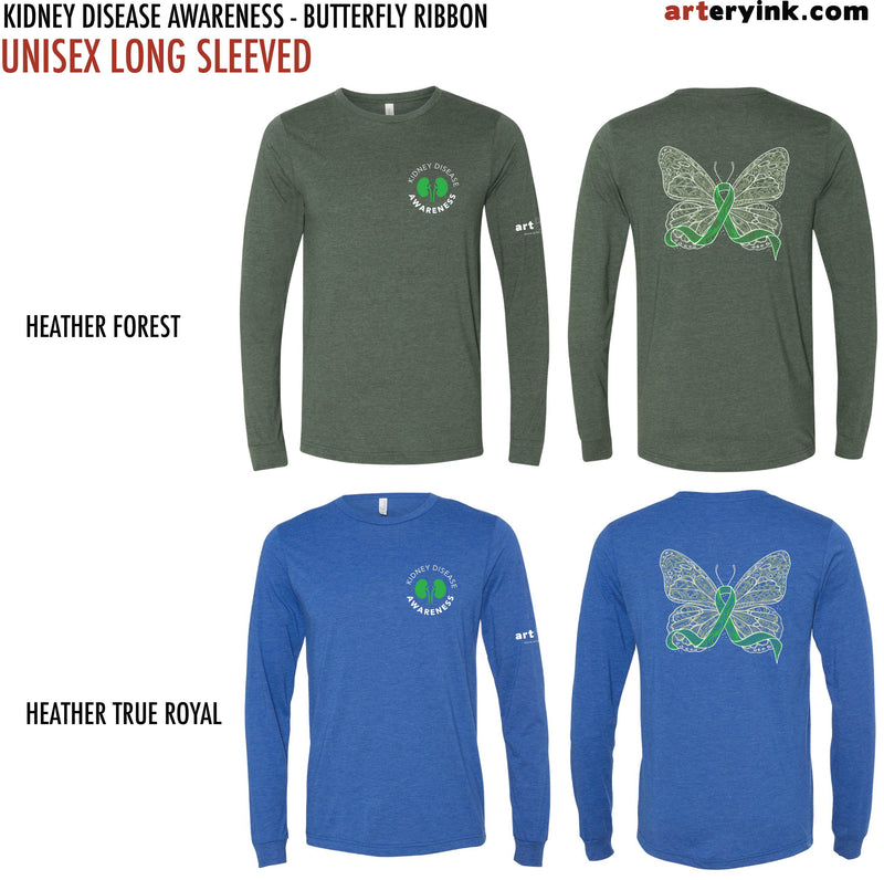 Kidney Disease Awareness / Butterfly Ribbon / Pre-Order