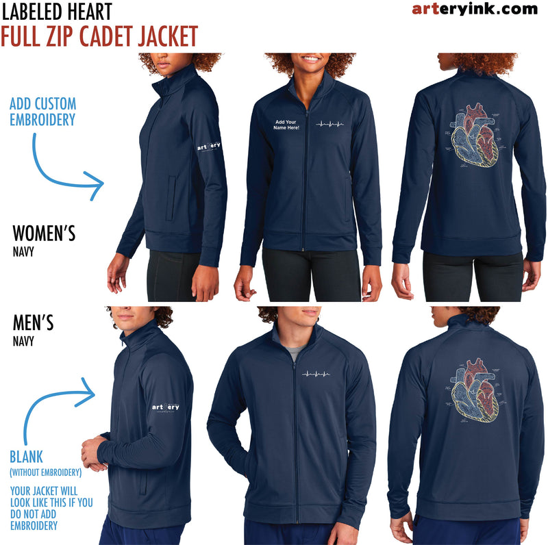 Heart Month 2025 / Labeled Heart / Track Jacket Pre-Order