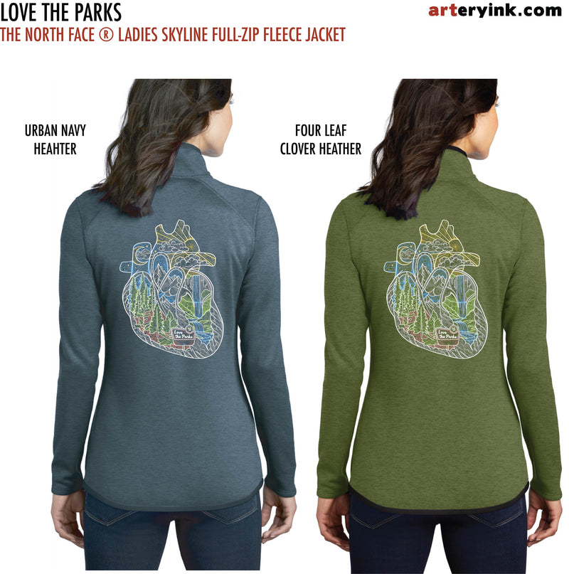 "Love The Parks" Heart Full Zips Pre-Order