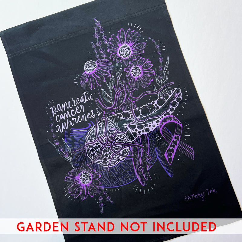 Pancreatic Cancer Awareness / Garden Flag / Pre-Order