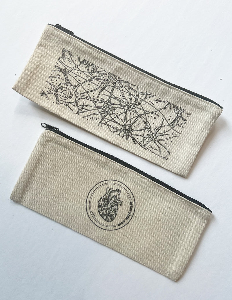 Neurons - Zippered Pouch