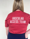 "Vascular Access Team" Anatomical Heart Unisex T.Shirt