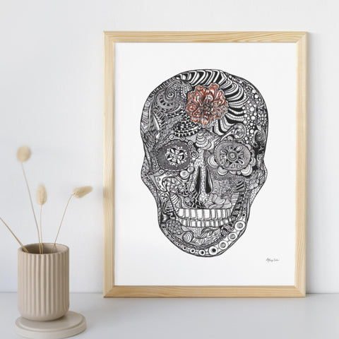 Dia De Los Muertos Wall Art  Paintings, Drawings & Photograph Art Prints