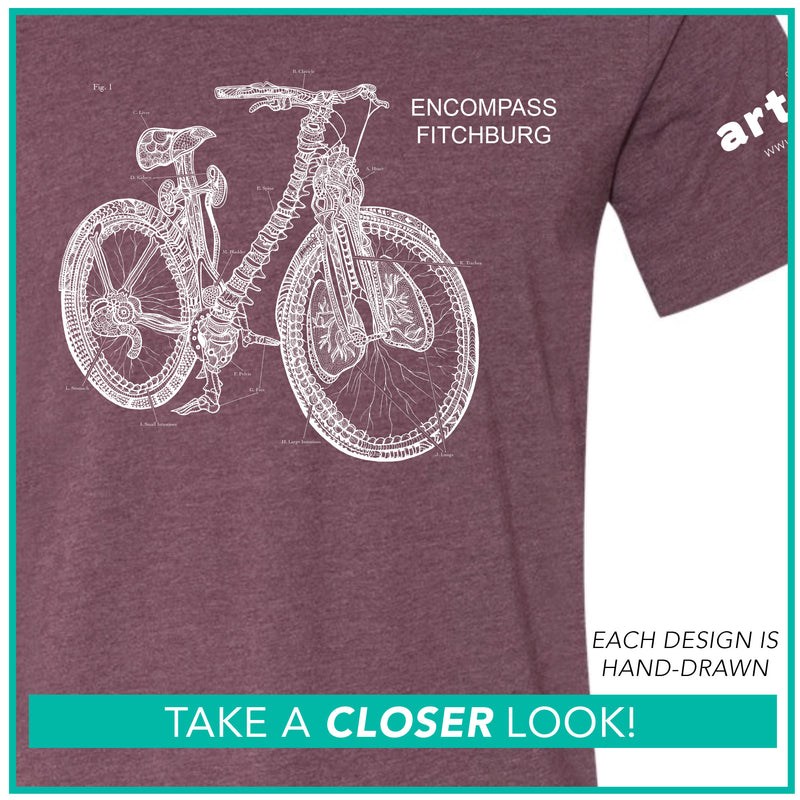 Encompass Fitchburg / Anatomical Bicycle & Mini Icon Grid / Pre-Order