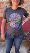 Rainbow Brain Unisex T.Shirt