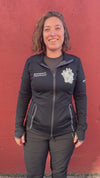 Emergency Department Heart & Lungs Women's Black Track Jacket