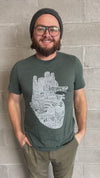 Heart of Milwaukee Unisex T. Shirt