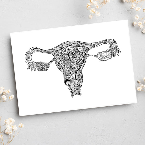 New Uterus / BLANK - Simple Anatomy (#8014) – arteryink