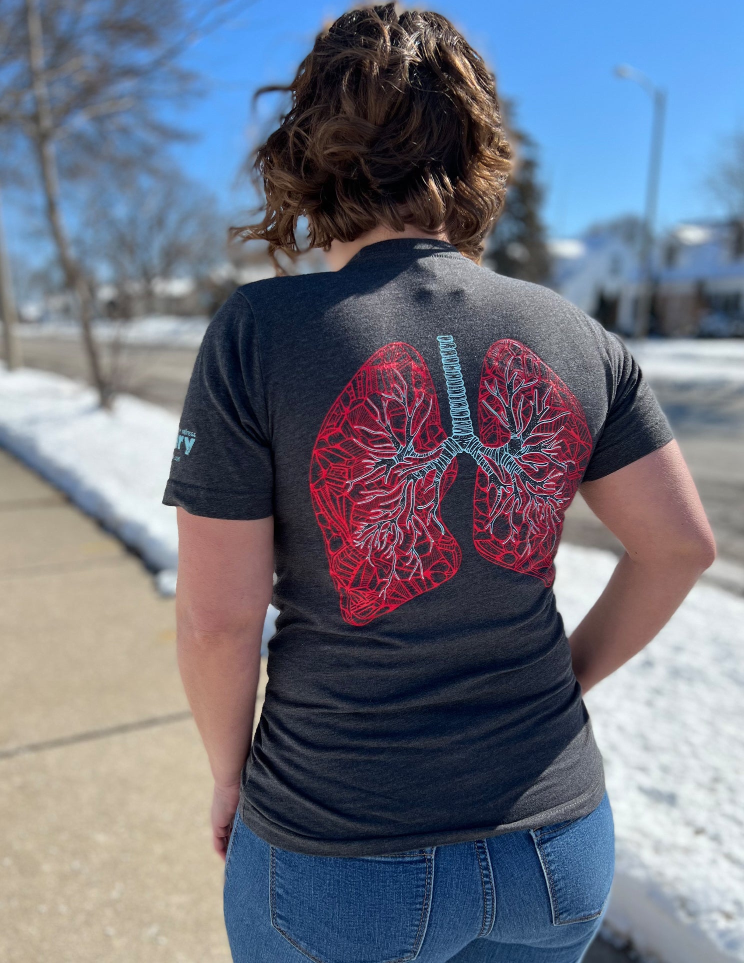 Red Heart & Lungs Unisex T.Shirt – arteryink